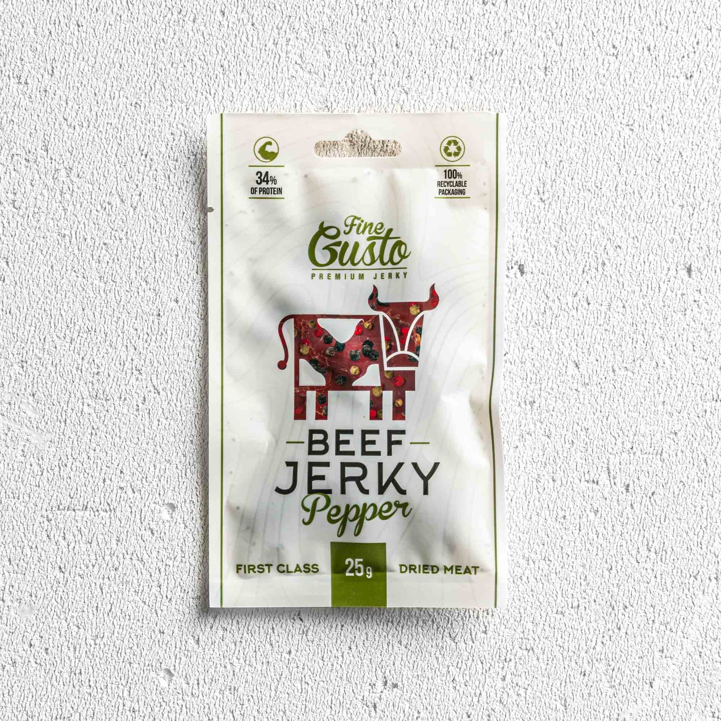 Storpack (5-pack) Fine Gusto Beef Jerky Pepper