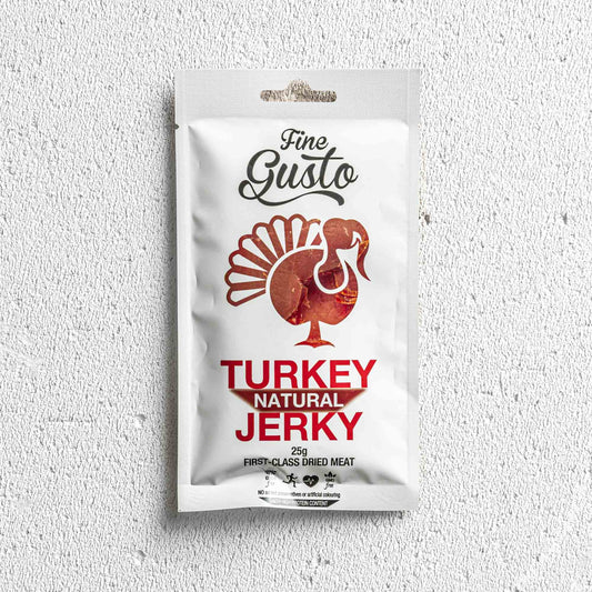 Storpack (10-pack) Fine Gusto Turkey Jerky Natural