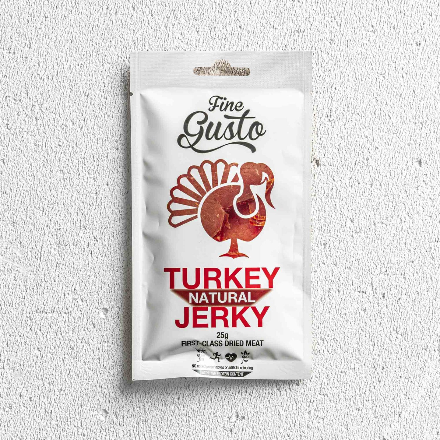 Storpack (5-pack) Fine Gusto Turkey Jerky Natural